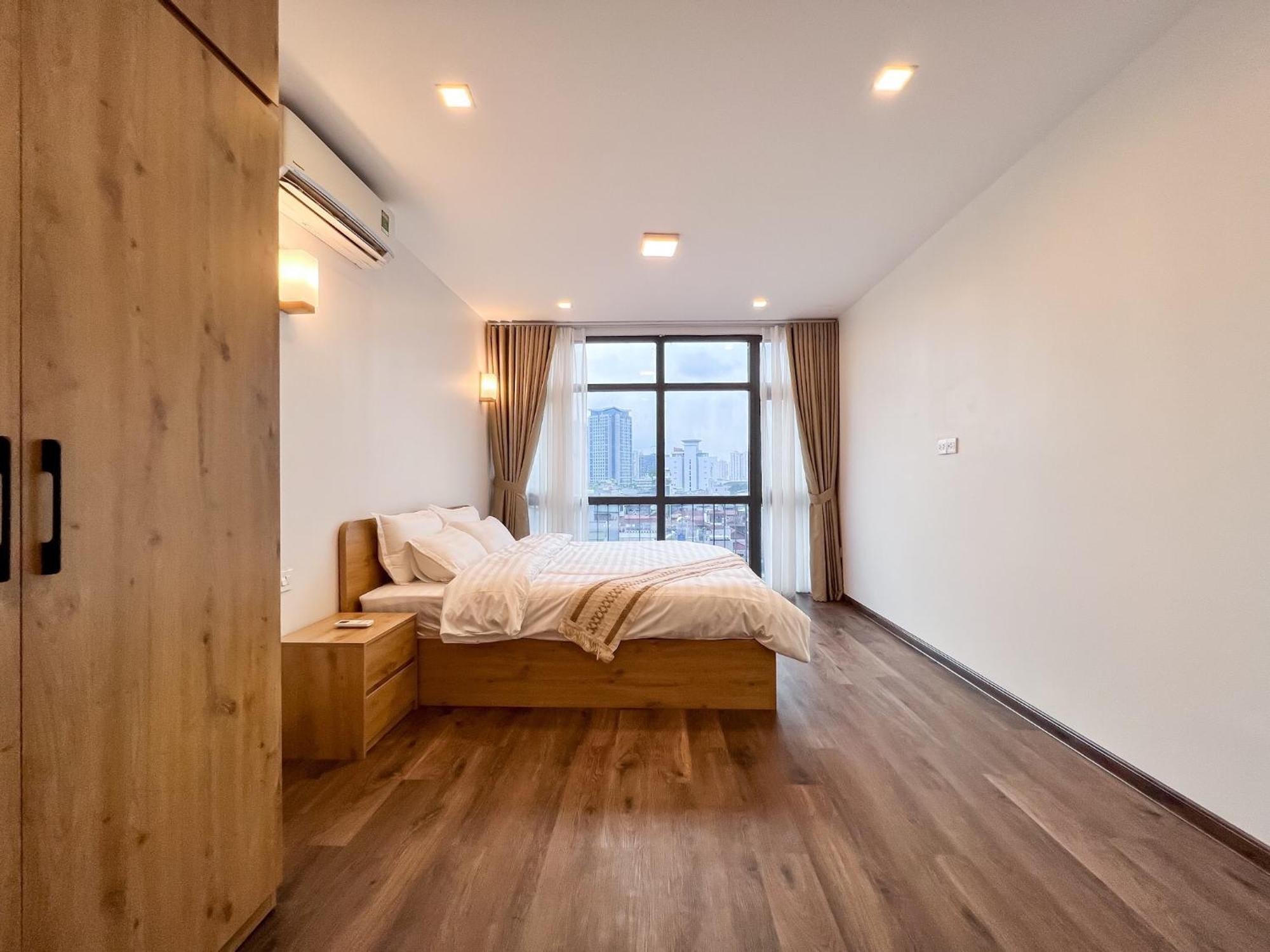 Aparthotel Nine Housing Kim Ma Hanoi Zewnętrze zdjęcie