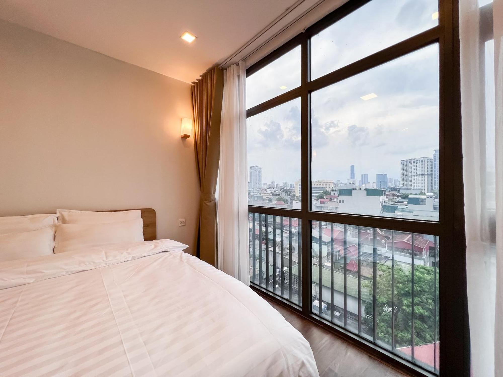 Aparthotel Nine Housing Kim Ma Hanoi Zewnętrze zdjęcie