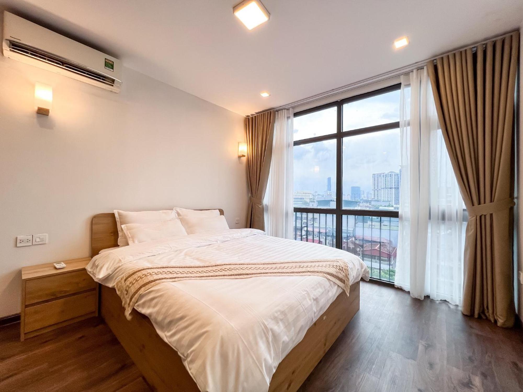 Aparthotel Nine Housing Kim Ma Hanoi Zewnętrze zdjęcie