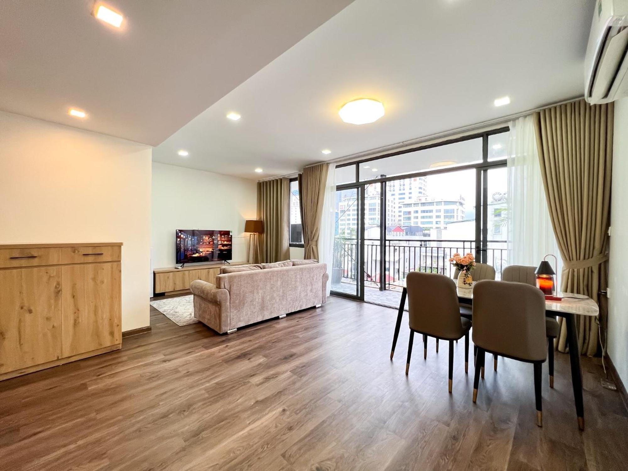 Aparthotel Nine Housing Kim Ma Hanoi Zewnętrze zdjęcie